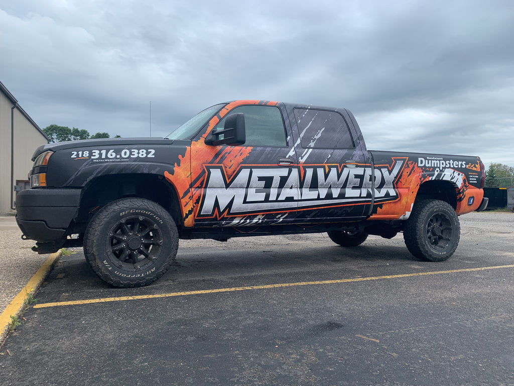MetalWerx Truck Wrap // Comercial Truck Wraps from StudioWraps